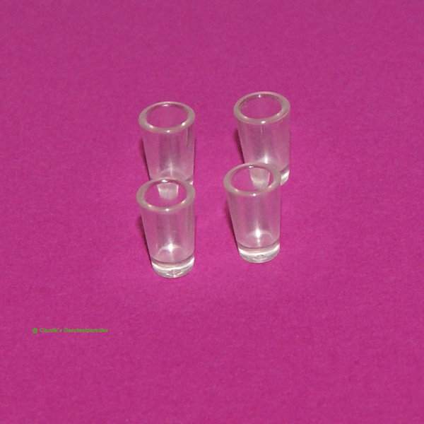 Miniatur Trinkglas 4-tlg.