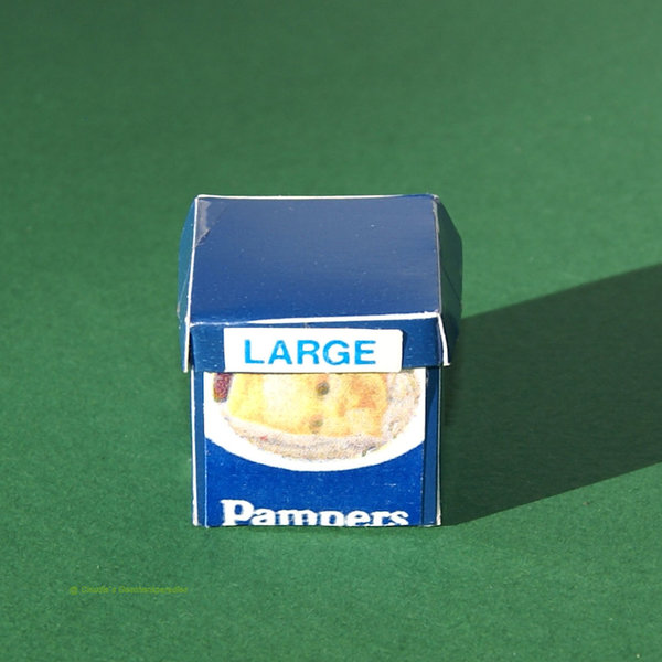 Miniatur Pampers Box