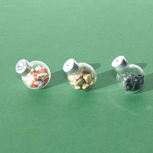 Miniatur Bonbon Glas Set 4 (3-tlg.)