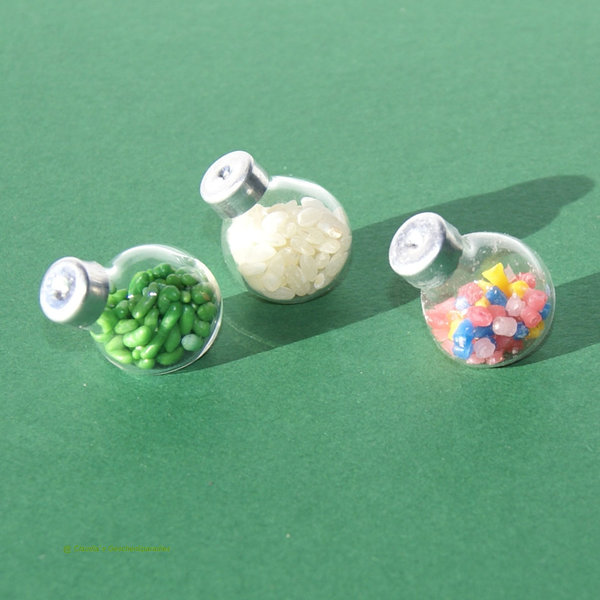 Miniatur Bonbon Glas Set 5 (3-tlg.)