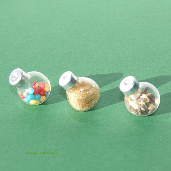 Miniatur Bonbon Glas Set 2 (3-tlg.)