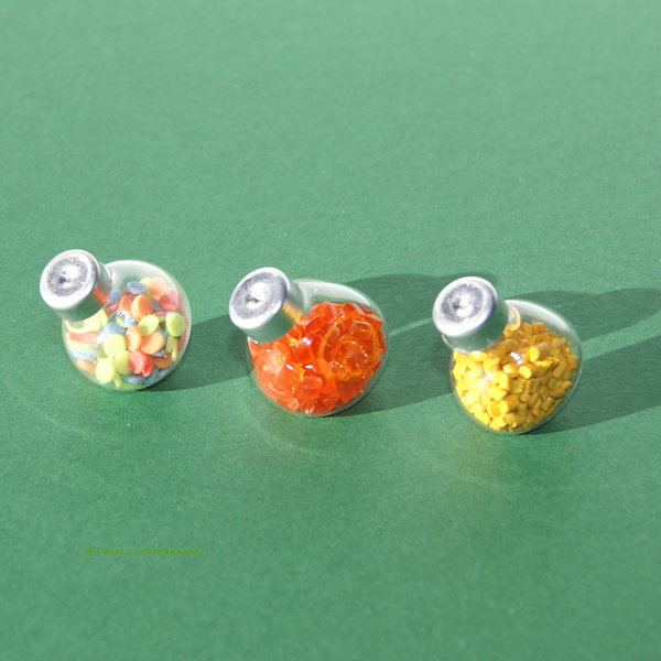 Miniatur Bonbon Glas Set 1 (3-tlg.)