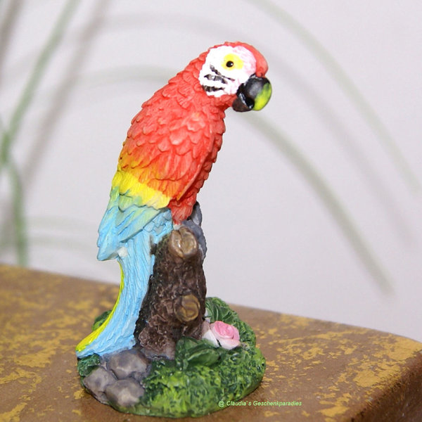 Miniatur Papagei 4 cm
