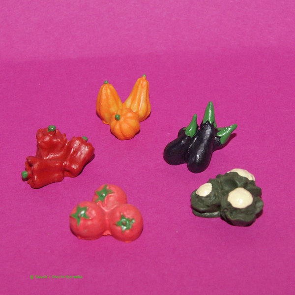 Miniatur Gemüse Set 5-tlg.