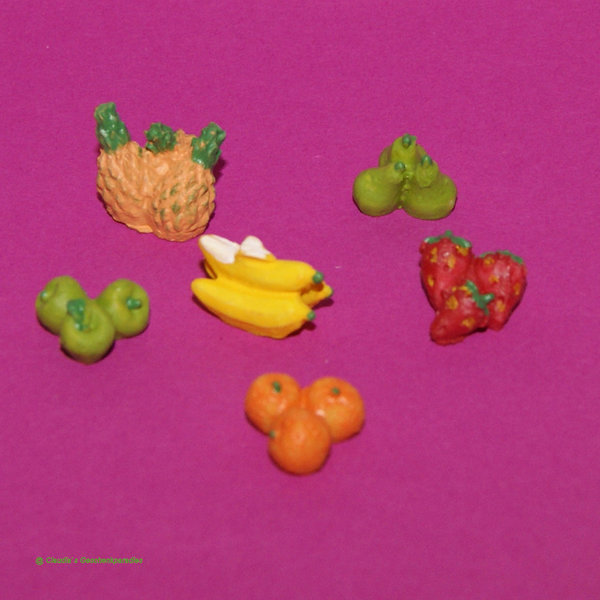 Miniatur Obst Set 6-tlg.