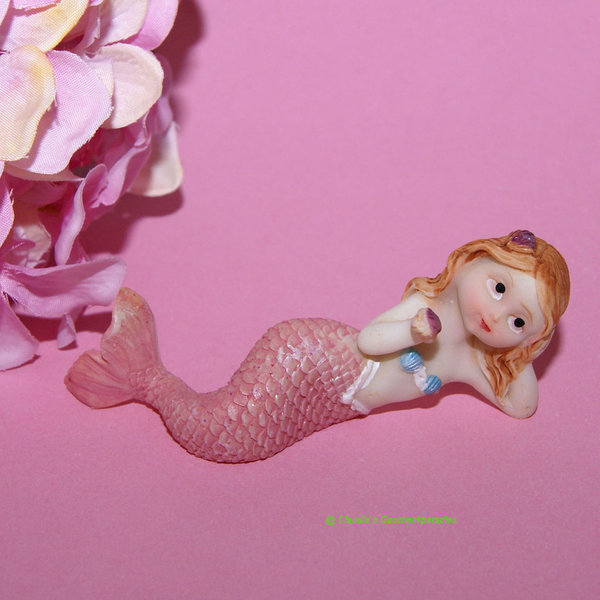 Miniatur Meerjungfrau rose