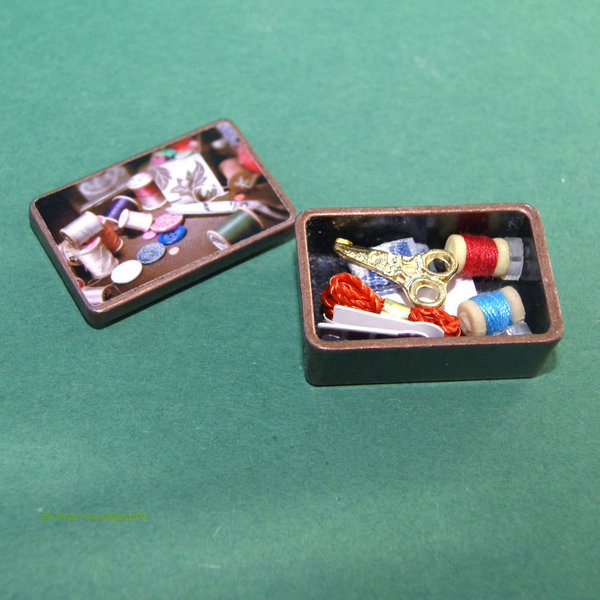 Miniatur Handarbeitsbox