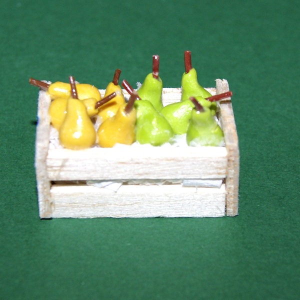Miniatur Kiste Birnen A