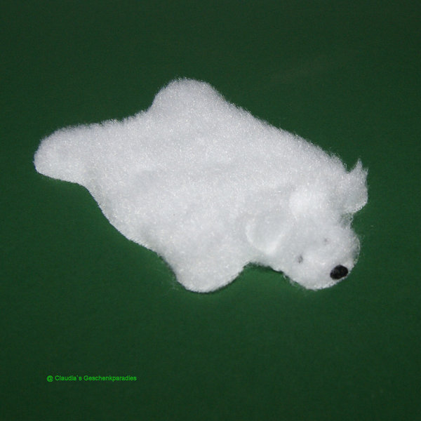 Miniatur Eisbärenfell