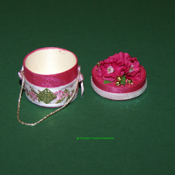 Miniatur Hutschachtel pink