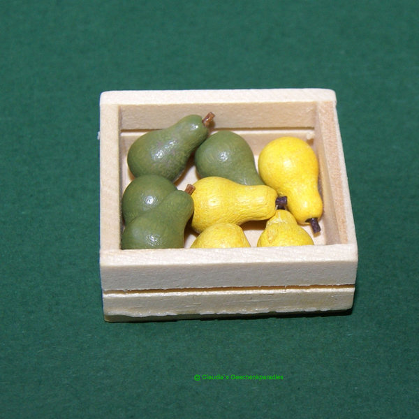 Miniatur Kiste Birnen B