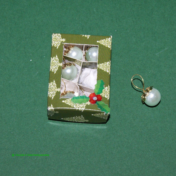 Miniatur Christbaumkugel Box B